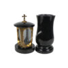 zestaw nagrobny wazon + lampion ZWLT004