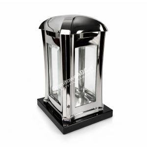 Lampion nagrobny ze stali nierdzewnej LS005