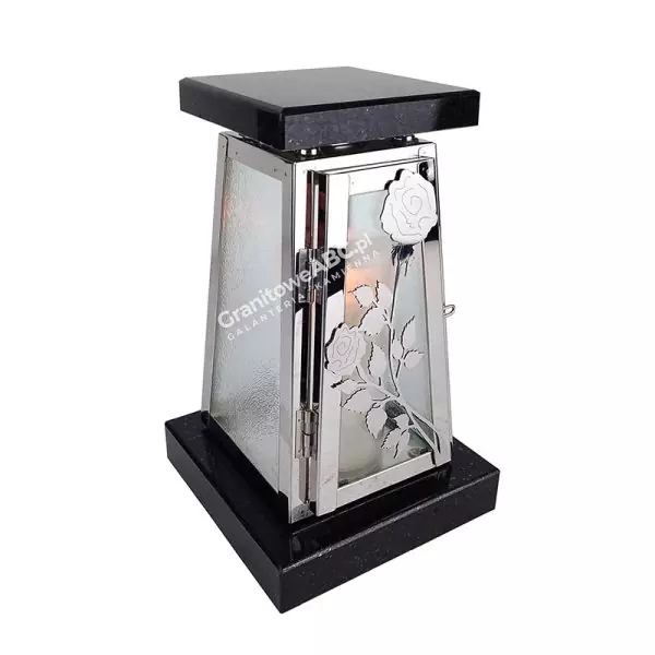 Lampion Nagrobny INOX L014+