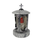 Lampion nagrobny L001+ czarne złoto