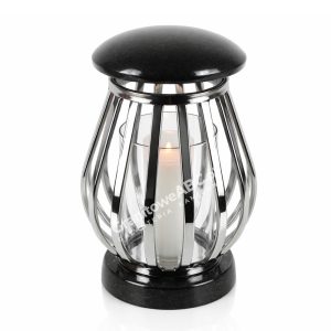 Lampion ze stali nierdzewnej Glamour NL001