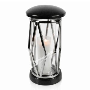 Lampion ze stali nierdzewnej Glamour NL003