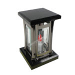 Znicz ze stali nierdzewnej DIAMENT L019 czarne złoto