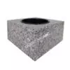 Kwadratowa misa granitowa nagrobna 25 MK001 - obrazek 3