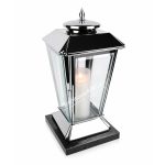 Lampion nagrobny ze stali nierdzewnej LS011 chrom