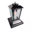 Lampion nagrobny ze stali nierdzewnej LS011 ciemna