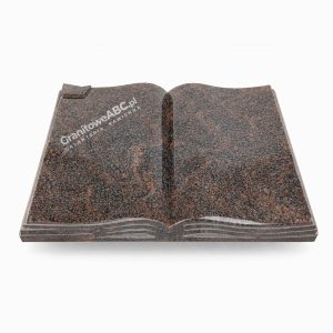 Książka granitowa nagrobna Himalaya 43x58x8 K004