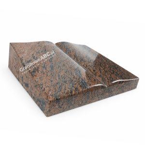 Książka poduszka granitowa nagrobna Gnejs 40x48x12/6 K008