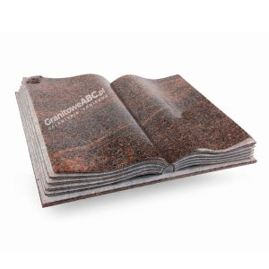 Książka granitowa nagrobna Himalaya 45x60x8 K003